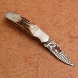 Spring Back Folding Knife