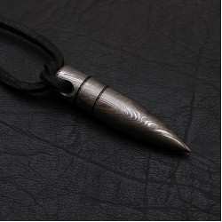 Damascus Steel Pendant