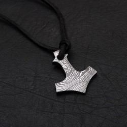 Damascus Steel Pendant