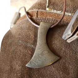 Damascus Steel Pendant