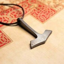 Damascus Steel Pendant