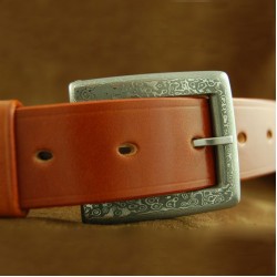 Damascus Steel Waist Belt Buckle