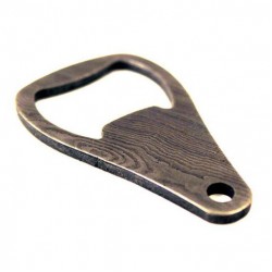 Damascus Steel Bottle Opener